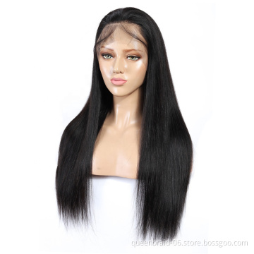13x4/13x6 HD Lace Front Human Hair Wigs PrePlucked 4x4 Closure Wig Brazilian Straight Lace Frontal Wig For Black Women
